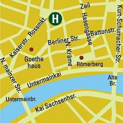 Miramar Frankfurt Centre 3* Francoforte sul Meno
